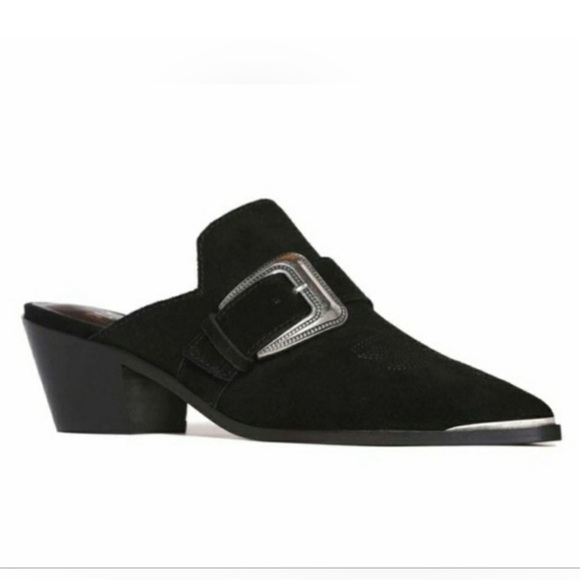 PAIGE Kensington Western Mule Size 8 NO BUCKLE - Picture 1 of 9